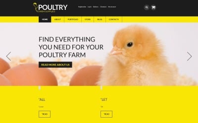 Poultry Farm Supplies WooCommerce Theme