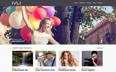 Responsywny motyw WordPress Happy Moments Videography #50989