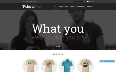 Stilvolle T-Shirts Shopify Theme
