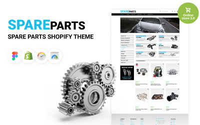 Тема Shopify для запчастин