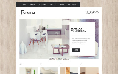 WordPress Theme namens "Agentur für Hotelreservierung" #50933