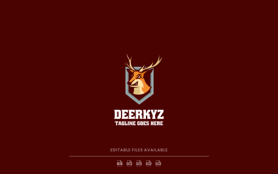 Deerkyz E-Sport i logo sportowe