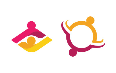 Progettazione del logo sociale e della rete di comunità di cura del gruppo di persone v.160