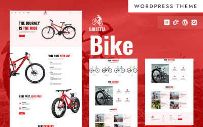 Bikeetta - 高级自行车商店 WooCommerce Elementor 主题