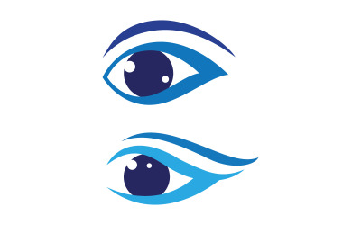 Branding Corporate Health Eye Care vector Logo design v.25