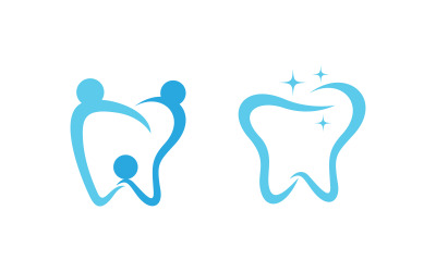 Dental Medical Care Logo-Symbol, Vektor-Design-Vorlage v.21