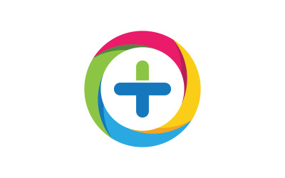 Sağlıklı tıbbi simge vektör Logo illüstrasyon tasarımı v.7