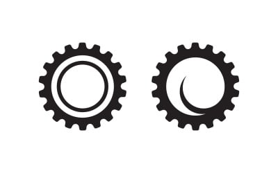 Gear engineer industry Vector icon design illustration v.5
