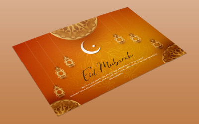Ramadan Eid Mubarak sablon – gyönyörű és szerkeszthető design