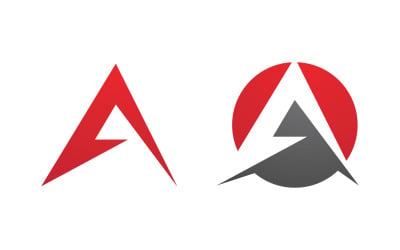 A Letter Logo Business Concept design Template v.72