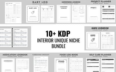 10+ KDP Interior Unique Niche Bundle