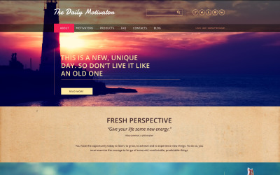 Charity Responsive Website-Vorlage