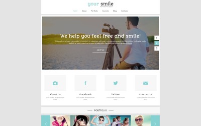 Joomla Vorlage namens "Online Portfolio" #51039