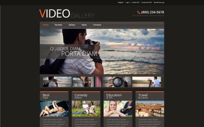 Muziek responsief WordPress-thema