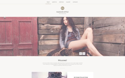 Prémium Divatblog Moto CMS HTML sablon 51066