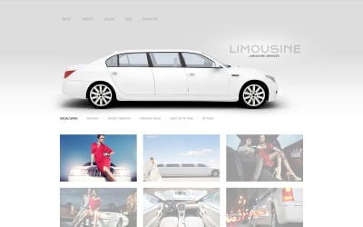 Responsive WordPress-Theme für Limousinenservices
