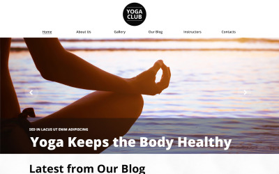 Tema WordPress per lezioni di yoga OpenAir