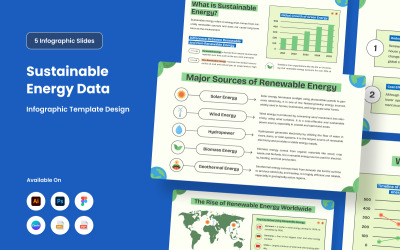 Infografía de energía renovable