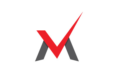 M Letter Logo business icon design illustration template v.30