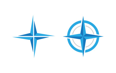 Star Logo speed Concept Logo Illustration design template v.4