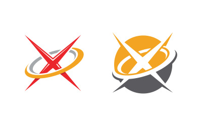 Star Logo speed Concept Logo Illustration design template v.9