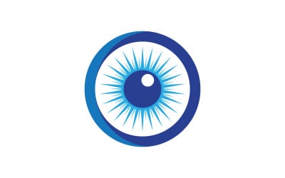 Branding Corporate Health Eye Care vector Logo design v.33