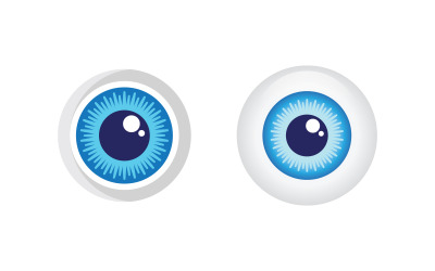 Branding Corporate Health Eye Care Vector Logo design vv.37