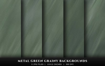 Metal Green Grainy Texture Backgrounds