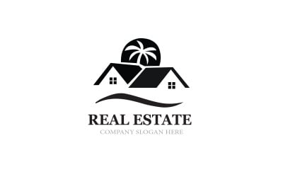 Modern elegant real estate logo For all companies