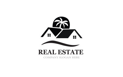 Modernes, elegantes Immobilienlogo für alle Unternehmen