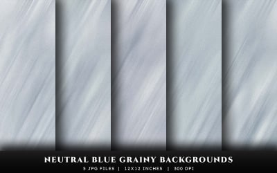 Neutrale blaue körnige Texturhintergründe