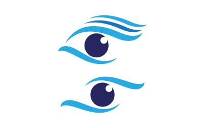 Branding Corporate Health Eye Care vector Logo design vv.30