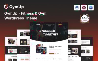 GymUp - Fitness och Gym WordPress-tema