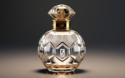 Perfume bottle mockup | cosmetic packaging mockup