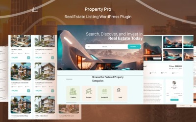 Property Pro – Ingatlanlista WordPress beépülő modul