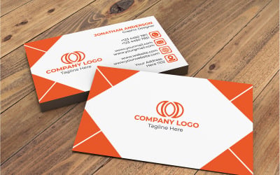 Visiting Card - Modern &amp;amp; Creative Design