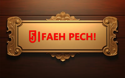 Gold card logo mockup | card mockup