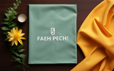 Mockup del logo in tessuto | Mockup del tessuto