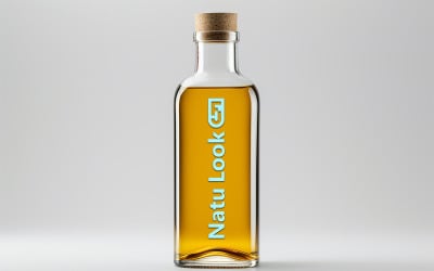 Mockup logo barattolo olio | Mockup barattolo | Mockup barattolo cosmetici
