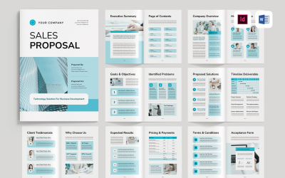 Nabídka prodeje | Microsoft Word a Adobe Indesign