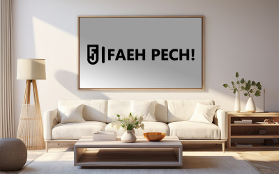 Logo mockup | İç mekan logo mockup tasarımı