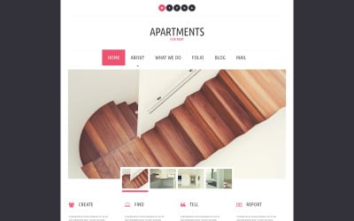 Apartamentos en alquiler Tema WordPress