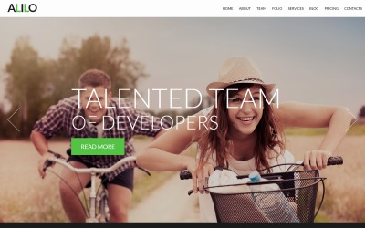 Joomla Vorlage namens "Alilo - Web Design Multipage Modern" #51148