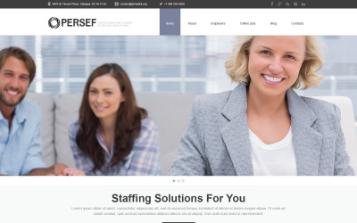 Responsives WordPress Theme für Public Relations #51186