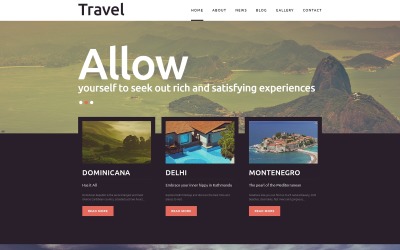 Reszponzív Travel - Fancy Tourism Blog Joomla sablon 51191