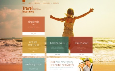 Reszponzív Vacation Security WordPress sablon 51129