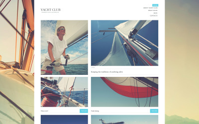 "Yacht Club WordPress Theme" Responsive WordPress thema №51146