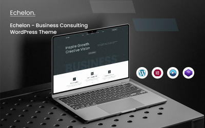 Echelon – Kreatywny konsultant biznesowy i motyw WordPress dla firm korporacyjnych
