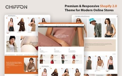Chiffon – Elegant &amp;amp; Stylish Ladies&#039; Fashion Shopify Theme