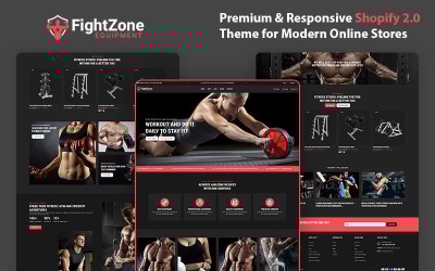 FightZone – Het ultieme Shopify-thema voor fitnessapparatuur en fitnessuitrusting